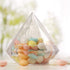 Toyvian 12 Pcs Diamond Shaped Candy Boxes Transparent Wedding Favors Boxes Birthday Party Decorating Ornament Container