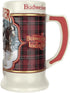 2021 Budweiser Plaid Holiday Christmas Stein