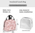 Cute Pigs Lunch Bag for Women Insulated Lunch Box with Front Pocket for Work Reusable Cooler Tote Bag for Office School Picnic Hiking Beach