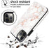 uCOLOR Flip Leather Wallet Case Card Holder for iPhone 12 Pro/12 Women and Girls with Card Holder Kickstand Marble Design Compatible with iPhone 12/iPhone 12 Pro 5G 6.1 inch (Rose Gold Marble)