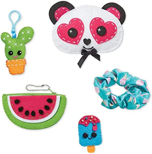 My First Sewing Kit by Alex Crafts, Perfect Sewing Kit for Beginners, Arts and Crafts Colorful and Fun Sewing Projects to Learn the Basic Skills of Sewing (Ages 7+)