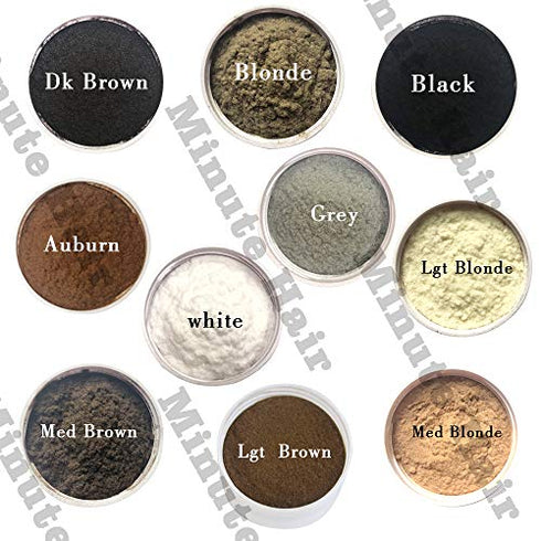 Hair Building Fibers Grey 57 Grams (2 oz) Minute Hair Refill Hair Loss Concealer That You Can Use for Your Bottles From Competitors Like Toppik, Xfusion (Gray)