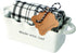 Mud Pie Made Circa Mini LOAF W Towel, Baker 2 1/2" x 7" x 3" 26" x 18"