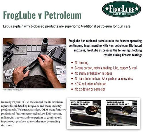 FrogLube FrogTube 5 Piece Kit (1 oz Solvent/1.5 oz Extreme Liquid/4 oz CLP paste)