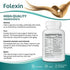 Folexin Hair Growth Support Supplement for Women & Men with Biotin, Vitamin B6 & Other Hair Vitamins for Thicker Hair Growth & Hair Health Support. 60 Capsules