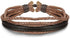 Jstyle 12Pcs Braided Bracelet for Men Beaded Bracelets Wrap Leather Wooden Bracelets Adjustable