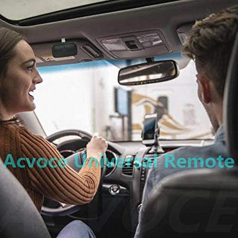 Universal 2-Button Garage Door Opener Remote, Works with Chamberlain, LiftMaster, Craftsman, Genie, DIP Switch and More, Replacement for Clicker KLIK1U 375UT 373LM 973LM 893LM 893MAX