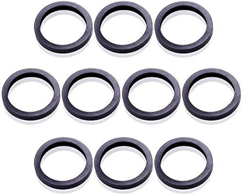 6 Gas Spout Gaskets Replacement Rubber Fuel Can Spout Seals for Universal Plastic 5 Gal 10 20L Fuel Tank Spout