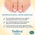 Baar Products - Toelieva Antifungal Liquid Solution - 25% Undecylenic Acid, Organic Olive Oil, Grapefruit Seed Extract - Maximum Strength - Fights Fungus Under & Around Toenails - 2 oz