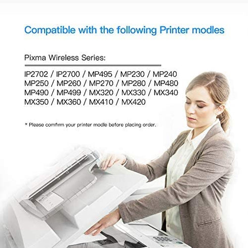 LxTek Remanufactured Ink Cartridge Replacement for Canon 210XL PG-210XL 211XL CL211XL to Compatible with PIXMA MP240 MP480 IP2702 MP230 IP2700 MP495 MX410 MX420 MX330 MX340 Printer (Black,Tri-Color)