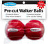Top Glides Precut Walker Tennis Ball Glides (Red)