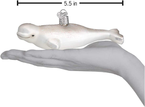 Old World Christmas Beluga Whale