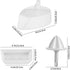 iVict Citrus Juicer Attachment Compatible with All KitchenAid Stand Mixers and Cuisinart Stand Mixers SM-50BC/SM-50R/SM-50TQ/SM-50BL/SM-50BK