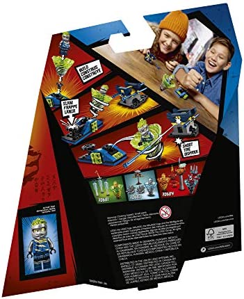 LEGO NINJAGO Spinjitzu Slam Jay 70682 Building Kit (72 Pieces)