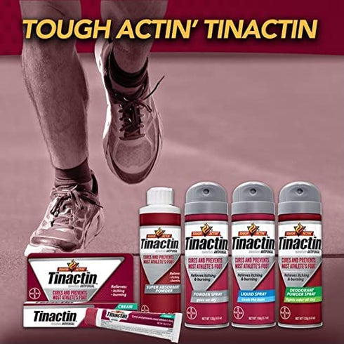 Tinactin Antifungal Cream for Athlete's Foot, 1-Ounce Tube