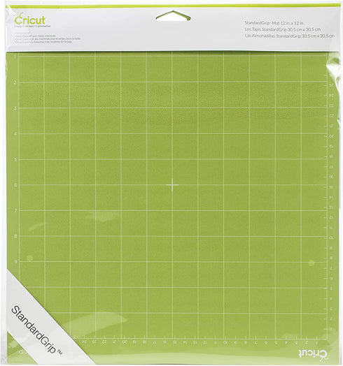 Cricut Standard Grip, 12"x12", 2 Mats, Green