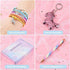 Magic Unicorn Notebook Set - Sequins Journals Unique Gift for Girls Travel School Office Notepad Memos A5 Diary Notebooks Unicorn Gel Pen Bracelet Key-chain with Locks and Keys
