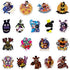 SPIRO Five Nights at Fredd_ys Stickers 100PCS FNAF Stickers Cool Gaming Stickers Vinyl Waterproof Stickers for Teens Adults Laptop Water Bottles Skateboard Birthday Party Supplies