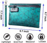 Smell Proof Bags with Combination Lock, 6"x 9" Smell Proof Pouch Container, Odor Proof Stash Bag for Travel - Keeps Scents Locked - Hide Odor and Scent?Green?