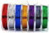 MNFT 7Pcs 50m/ Spool Metallic Guide Wrapping Lines DIY Fishing Line Thread Strong Nylon for Rod Building 7 Colors Rod Building Wrapping Thread (Solid Color, 50)