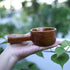 BESTONZON Wooden Water Ladle Water Dipper Bath Ladle for Water Sauna Garden Tea Ceremony Japanese Style