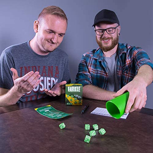 Farkle: The Family Dice Game | Fun Dice Game for Game Nights | 1 Cup & Dice | 1 Player Game Only