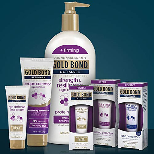 Gold Bond Ultimate Hand Cream 3 oz. with Broad Spectrum SPF 20 Sunscreen, Age Defense