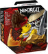 LEGO NINJAGO Epic Battle Set – Kai vs. Skulkin 71730 Building Kit; Ninja Playset Featuring a Spinning Battle Toy, New 2021 (61 Pieces)