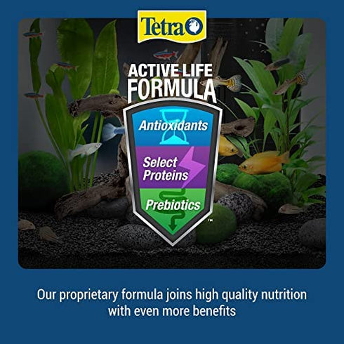 TetraCichlid Floating Cichlid Pellets 6 Ounces, Nutritionally Balanced Diet (77063)