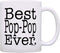 Father's Day Gift for Grandpa Best Pop-Pop Ever Gift Coffee Mug Tea Cup White