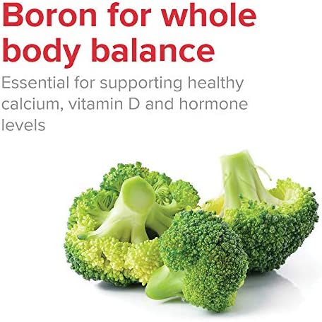 Vibrant Health, Super Natural Boron, Vegetarian Support for Joint and Bone Health, 60 Capsules