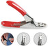WeinaBingo Dog Cat Nail Clippers, Professional Pet Claw Trimmer, Dog Toes Cutter Grooming Tools with Nail File, Sharp Stainless Steel Blade, Ergonomic Handle for Small Medium Big Breeds Animals Pets