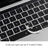 for MacBook Pro Touch Bar Keyboard Cover, CaseBuy Ultra Thin Clear Keyboard Skin for 2019 - 2016 Release MacBook Pro with TouchBar 13 Inch A2159 A1706 A1989 or 15 Inch A1707 A1990 Protective Skin