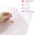 RIZEE Strong Grip Transfer Tape 12x120 Inches w/Alignment Grid for Heavier Adhesive Vinyl - Perfect for Glitter Vinyl, Brushed Vinyl for Decals, Signs, Windows, Stickers