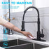 sink hole cover, escutcheon plate WEWE stainless steel deck plate for 1 or 3 hole bathroom or kitchen sink faucet Mixer tap 10" matte black