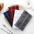 Anyi Kitchen Dish Towels Heavy Duty Absorbent Dish Cloths with Hanging Loop 100% Cotton Tea Bar Towels (16x26, Set of 3, Grey)