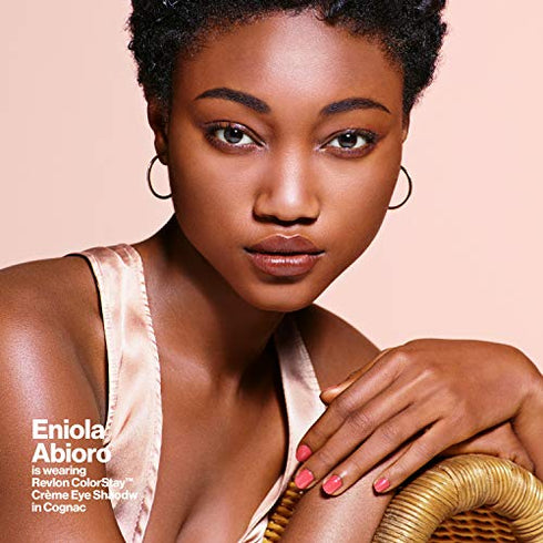 Crème Eyeshadow by Revlon, ColorStay24 Hour Eye Makeup, Creamy Pigmented in Blendable Matte & Shimmer Finishes, 745 Cherry Blossom, 0.18 Oz