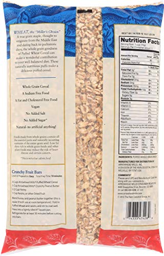 Arrowhead Mills, Cereal Puffed Wheat, 6 Ounce
