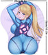 BOO ACE Aran Metroid Samus3D Mousepads Anime Mouse Pads with Wrist Rest 2Way Skin (Aran 1)