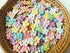 TH Flowers Embellishment with Thread stem 8 mm Mulberry Paper Flowers 50 Tiny Craft Supplies Scrap Booking Embellishments for so Many Card Craft Projects