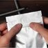 100 Pack Mylar Bags for Food Storage - 5.5 x 7.9 Inch Smell Proof Bags Resealable Aluminum Foil Packaging Pouch Bag Silver