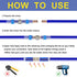 haisstronica 120PCS Solder Seal Wire Connectors-Marine Grade Heat Shrink Wire Connectors-Heat Shrink Butt Connectors-Butt Splice Wire Connectors for Stereo,Electrical with Corrosion and Weatherproof