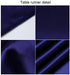 ANECO 4 Pack Satin Table Runner 12 x 108 Inch Long Bright Silk and Smooth Fabric Party Table Runner for Wedding Banquet Party Decoration- Navy Blue