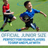 Franklin Sports Youth Football - Playbook Junior Football with Route Diagrams - Small Football, Perfect for Kids in Peewee and Youth Football