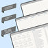 2023-2025 Pocket Planner - Monthly Pocket Planner (36-Month) with 60 Notes Pages, Jan. 2023 - Dec. 2025, 6.2" x 4", 3 Year Monthly Planner with Contacts, Holidays and Pen Holder, Back Pocket - Black