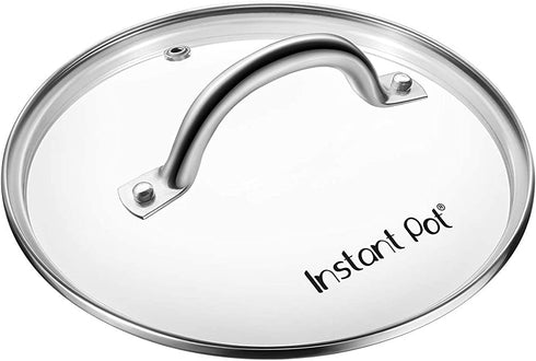Instant Pot Tempered Glass Lid, 10" Stainless Steel (8 Qt/ 8L model)
