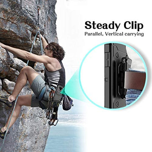 Leptech Kickstand Series Compatible with Samsung Galaxy Note 9 Case / SM-N960U Case (Black)