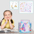 ICOSY Unicorn Diary with Lock for Girls, Sequin Kids Journal for Girls Lined Journal Notebook Unicorns Gifts Set with Stickers Bracelet