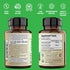 Spirulina Chlorella Green Superfood Capsules. Boosts Energy, Supports Cardiovascular Health. Antioxidant Properties for Detox and Cleanse