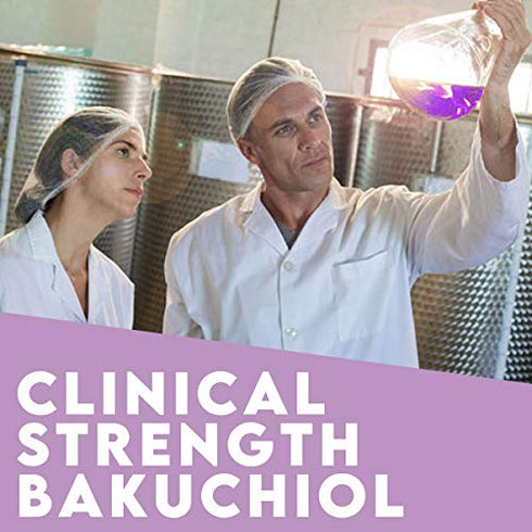 Bakuchiol Moisturizer Cream 1.7 Oz - Retinol Alternative - Clinical Strength Bakuchiol - All Natural Plant Derived Ingredients - Bakuchiol and Squalane, Aloe, Hyaluronic Acid, Squalane, Vitamin E, B5